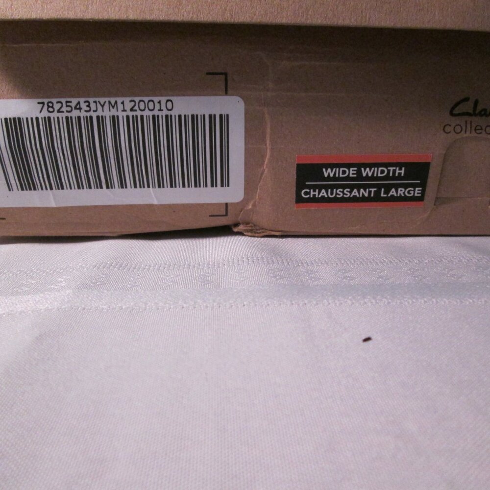 Clarks Laurieann Rae Slip-On Thong Sandals 12W NIB - Picture 8 of 9